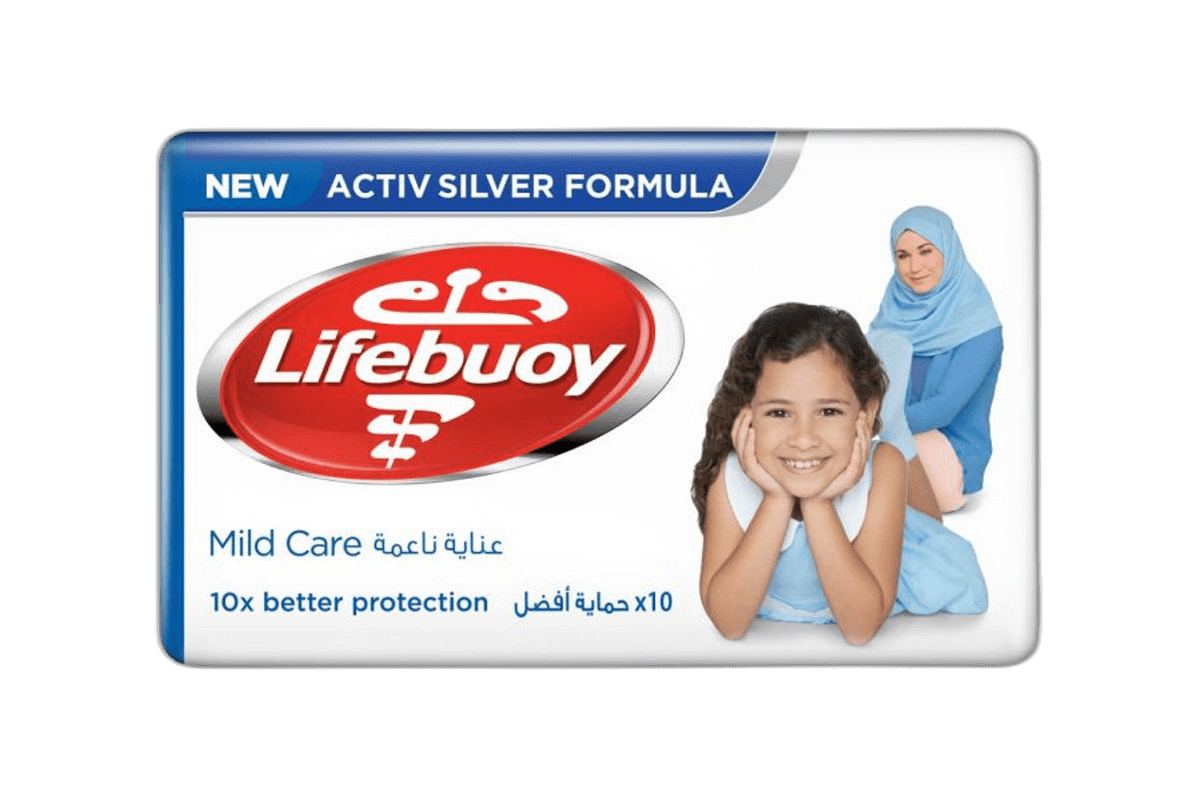 Lifebuoy Bath Soap Care White 125 g
