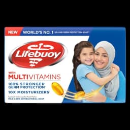 Lifebuoy Bath Soap Care White, 160g - image 3