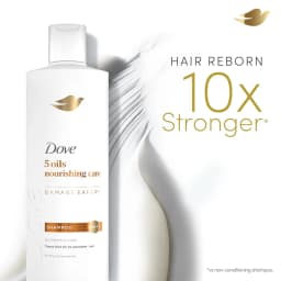 Dove Shampoo Nutri Oil 2 x, 400ml - image 2