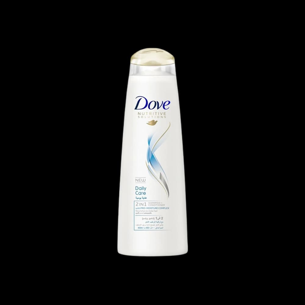 Dove Shampoo Daily Care 2 x, 400ml