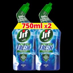 Jif Toilet Cleaner Ocean 2 x, 750ml - image 2