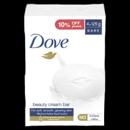 Dove Bar Beauty Cream, 125g x 4 - image 5