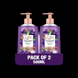 Lux Hand Wash Magical Orchid 2 x, 500ml - image 1