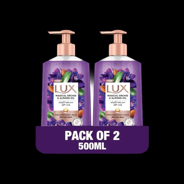 Lux Hand Wash Magical Orchid 2 x, 500ml