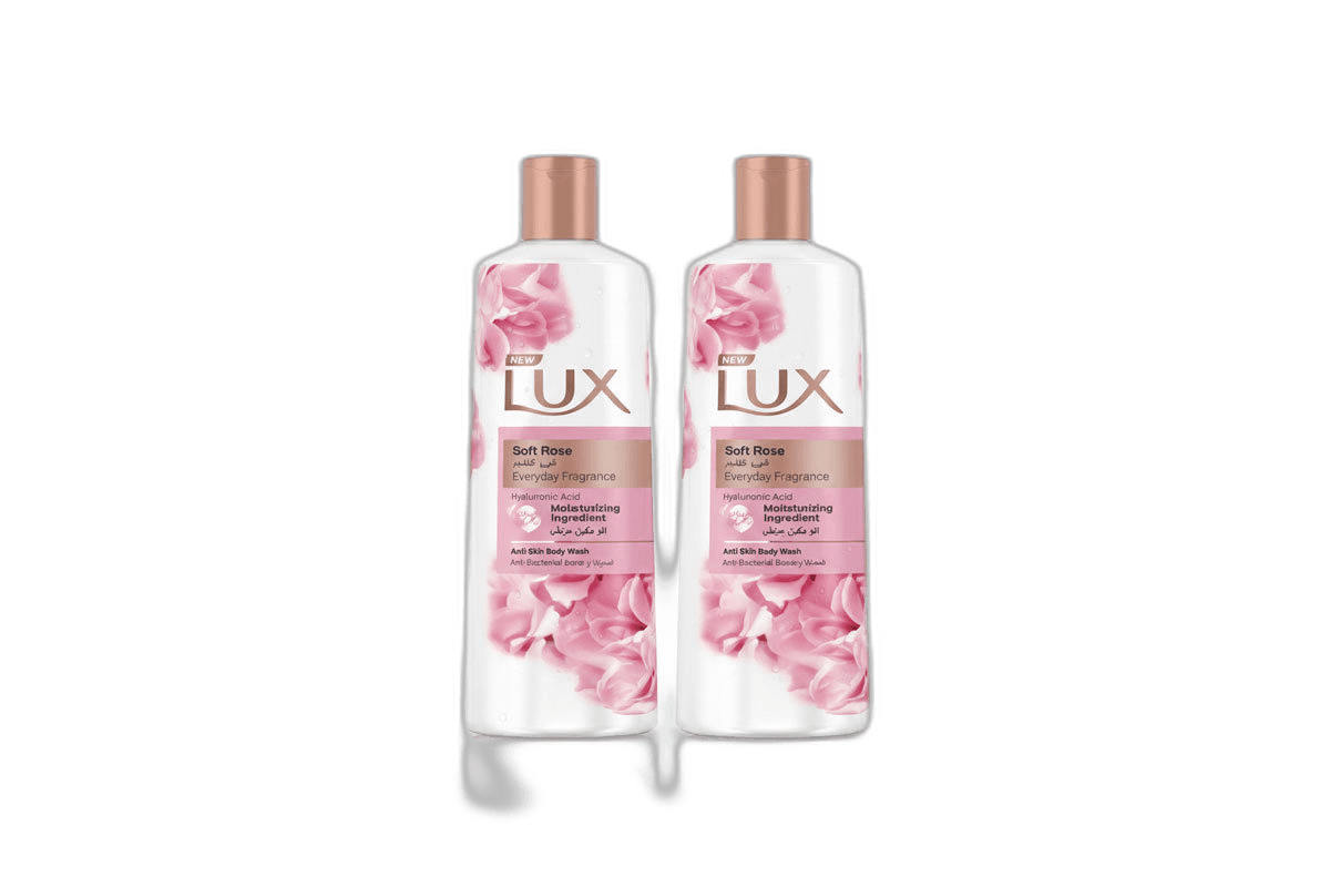 Lux Shower Gel Soft Rose 2 x 250 ml