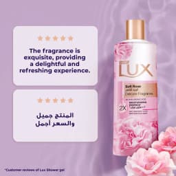 Lux Shower Gel Soft Rose 2 x, 250ml - image 4