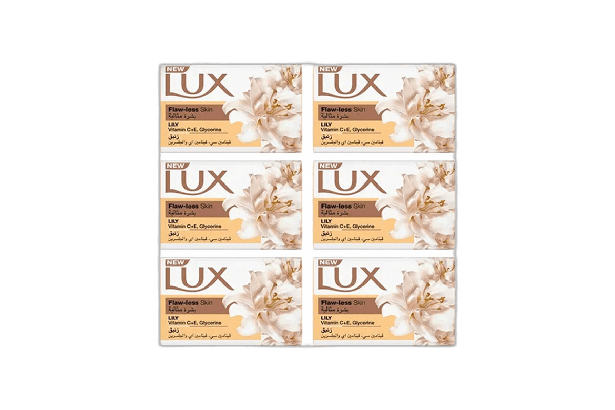 Lux Bar Soap Flaw-Less 6 x 120 g