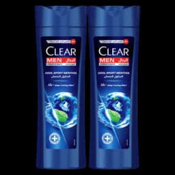 Clear Shampoo Cool Sport Menthol 2x400m - image 1