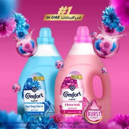 Comfort Fabric Softenar Pink Flora Soft, 4L - image 4