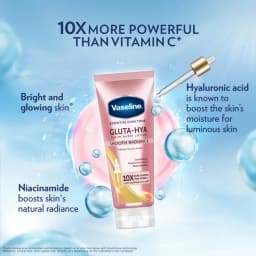 Vaseline Essential Even Tone Gluta-Hya Serum Burst Lotion Smooth Radiance, 200ml Pack of 2 - image 5