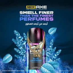 Axe Men Deodorant Body Spray Blue Lavender, 150ml - image 8