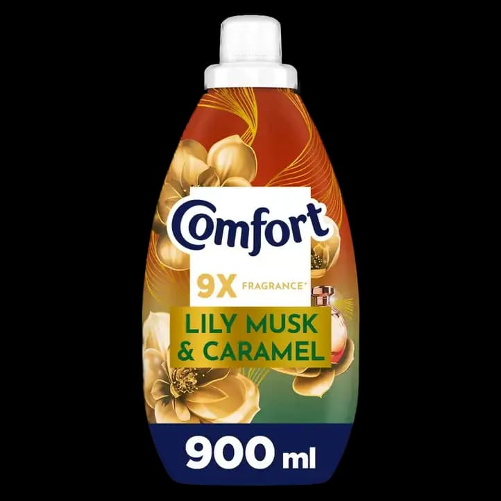 Comfort Lily Musk Caramel Fabric Softener 900ml