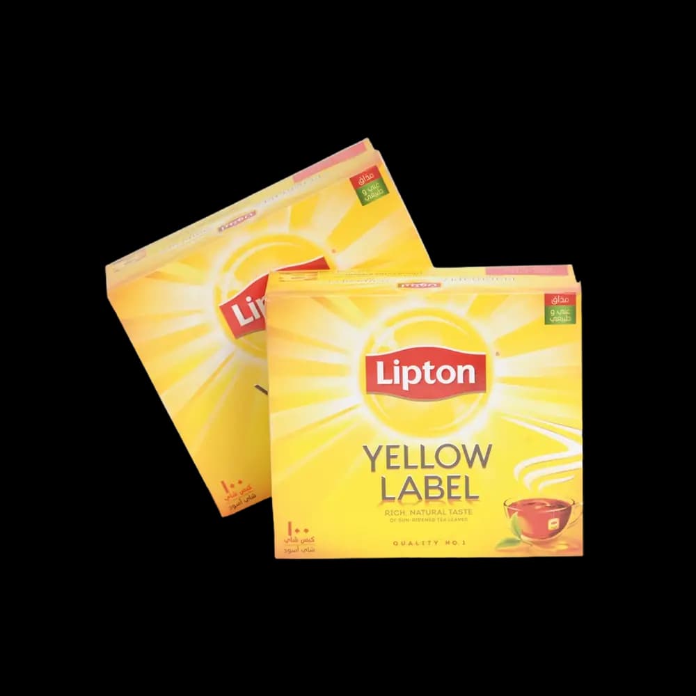 Lipton Yellow Label Tea 2 x 100 Pack