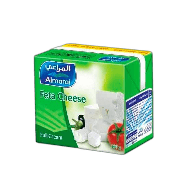 Almarai Feta Cheese Full Fat 200 g