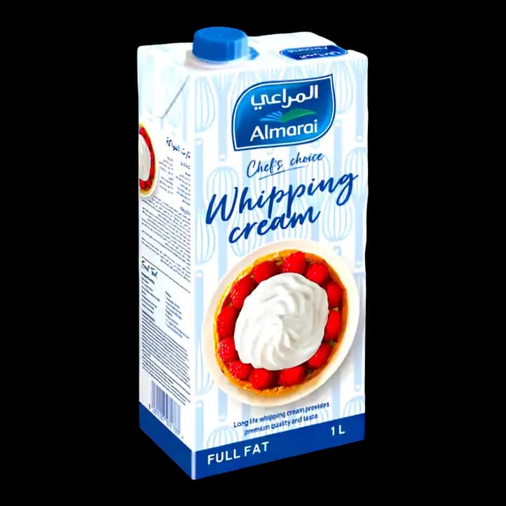 Almarai Whipping Cream Screw Cap, 1L