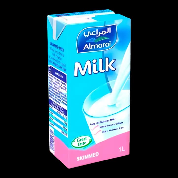 Almarai Long Life Skimmed Milk, 1L