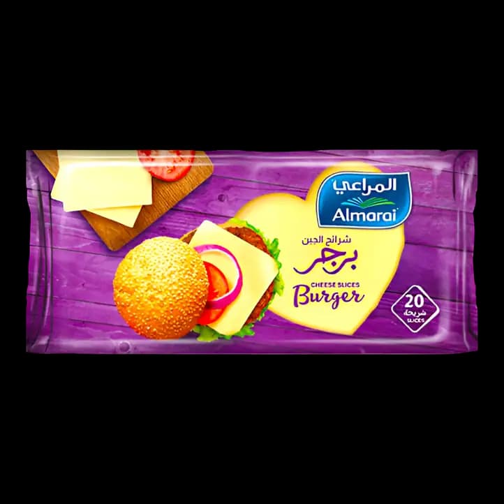 Almarai Burger Slice Cheese, 400g