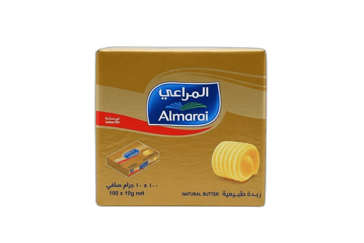 Almarai Unsalted Natural Butter 100 x 10 g