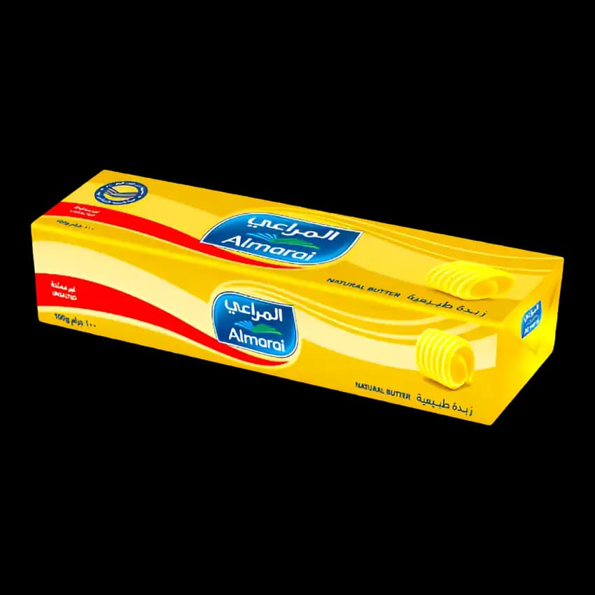 Almarai Natural Unsalted Butter 4 x, 100g