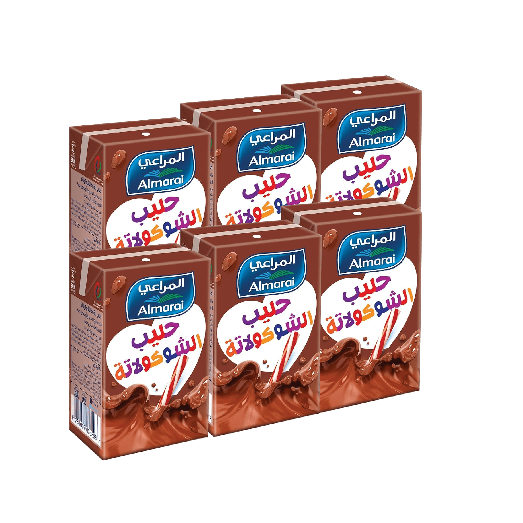 Almarai UHT Milk Chocolate Nijoom 6 x 150 ml