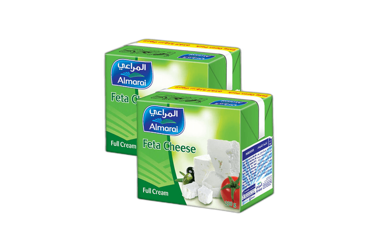 Almarai Feta Cheese F/Cream E/Open 2 x 200 g