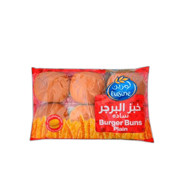 Lusine Burger Bun Plain, 400g