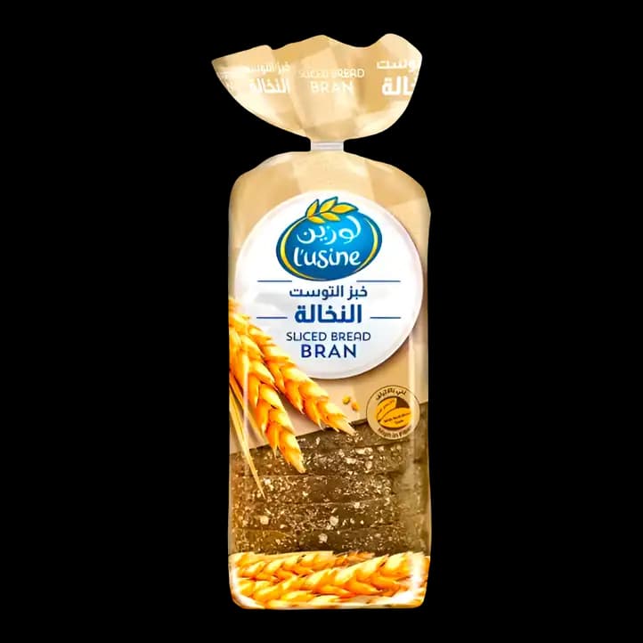 Lusine Sliced Bread Bran, 615g