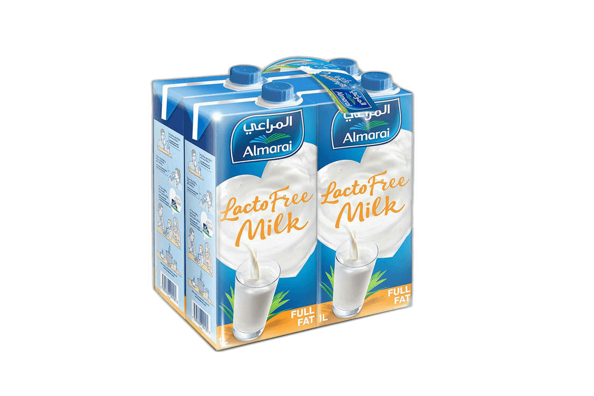 Almarai Lacto Free UHT Milk 4 x 1 L