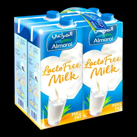 Almarai Lacto Free UHT Milk 4 x, 1L