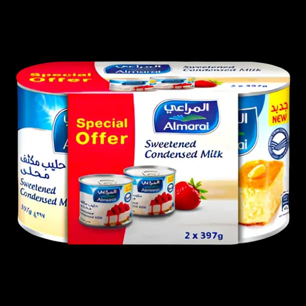 Almarai Sweetened Condensedmilk 2 x, 397g
