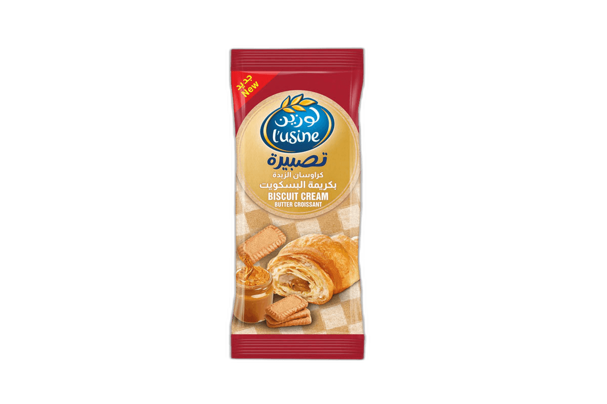 Lusine Croissant Biscuit Cream Butter 83 g