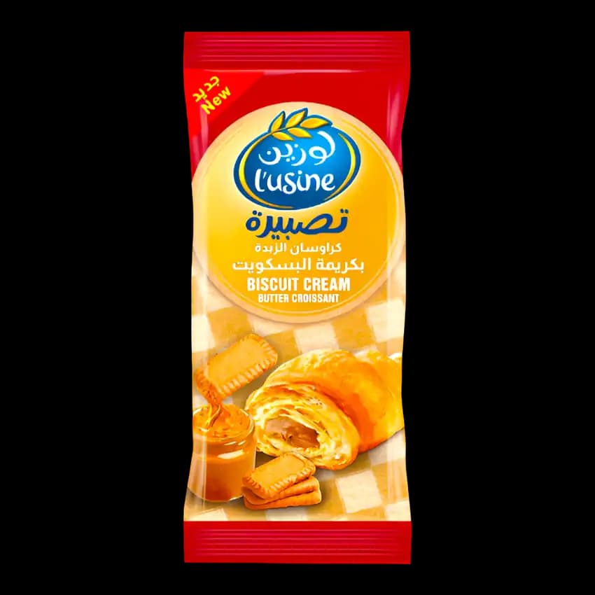 Lusine Croissant Biscuit Cream Butter, 83g