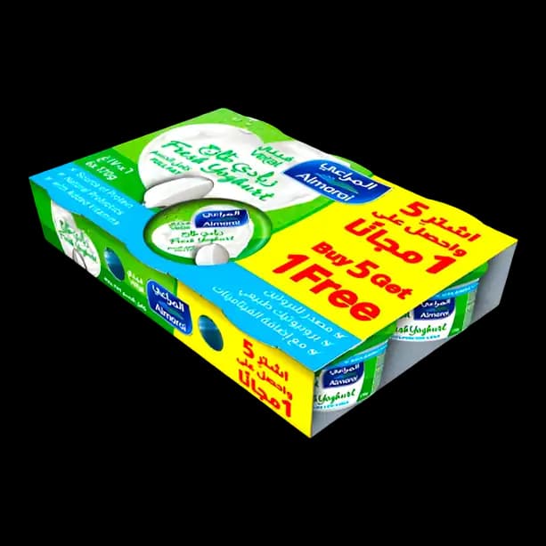 Almarai Full Fat Zabadi Yoghurt, 170g 5 + 1pack