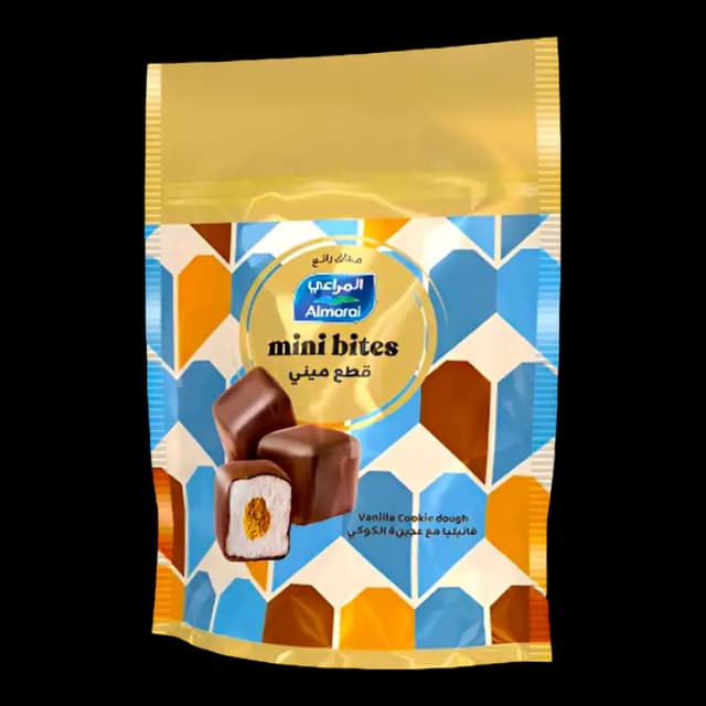 Almarai Ice Cream Minis Vanilla Cookie 128ml