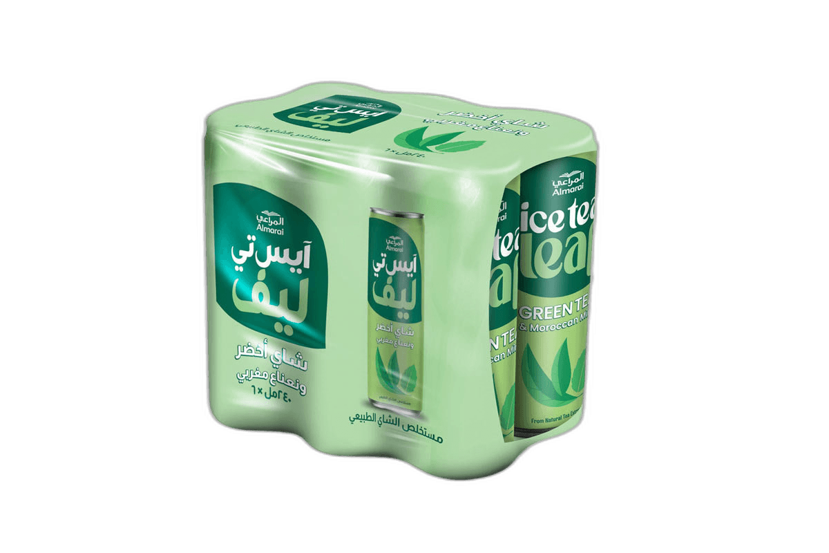 Almarai Ice Leaf Green Tea & Moroccan Mint 6 x 240 ml