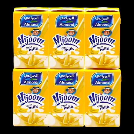 Almarai Banana Nijoom UHT Milk 6 x, 150ml