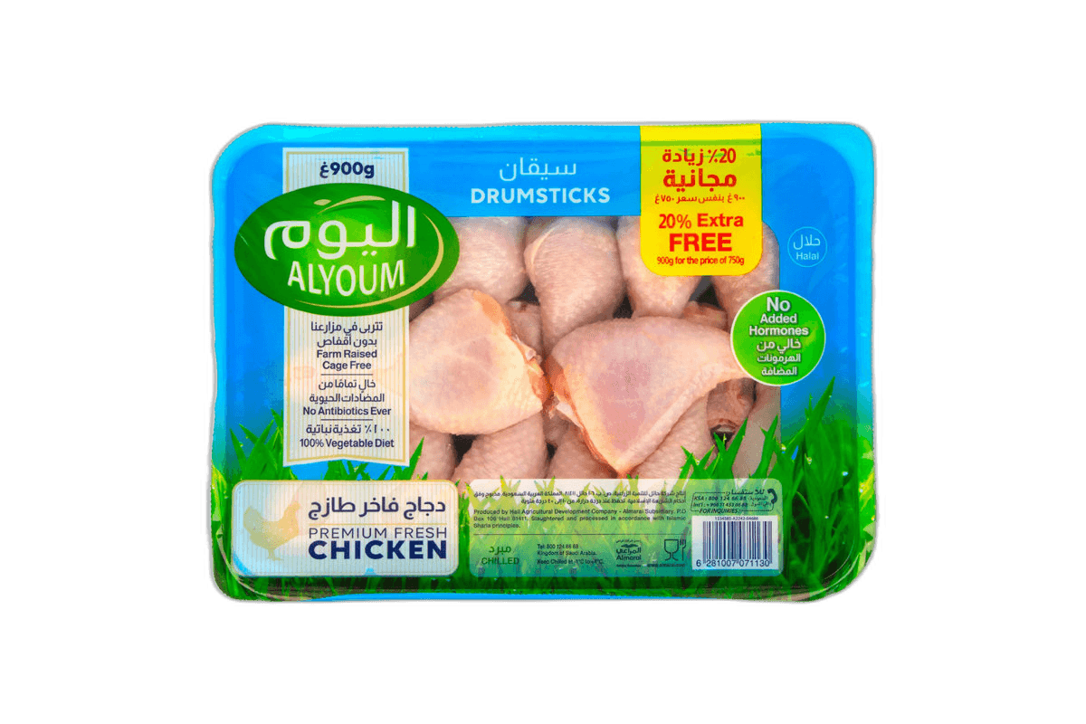 Alyoum Fresh Chicken Drumsticks 900 g