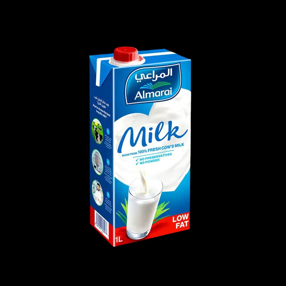 Almarai UHT Lowfat Milk Scap, 1L