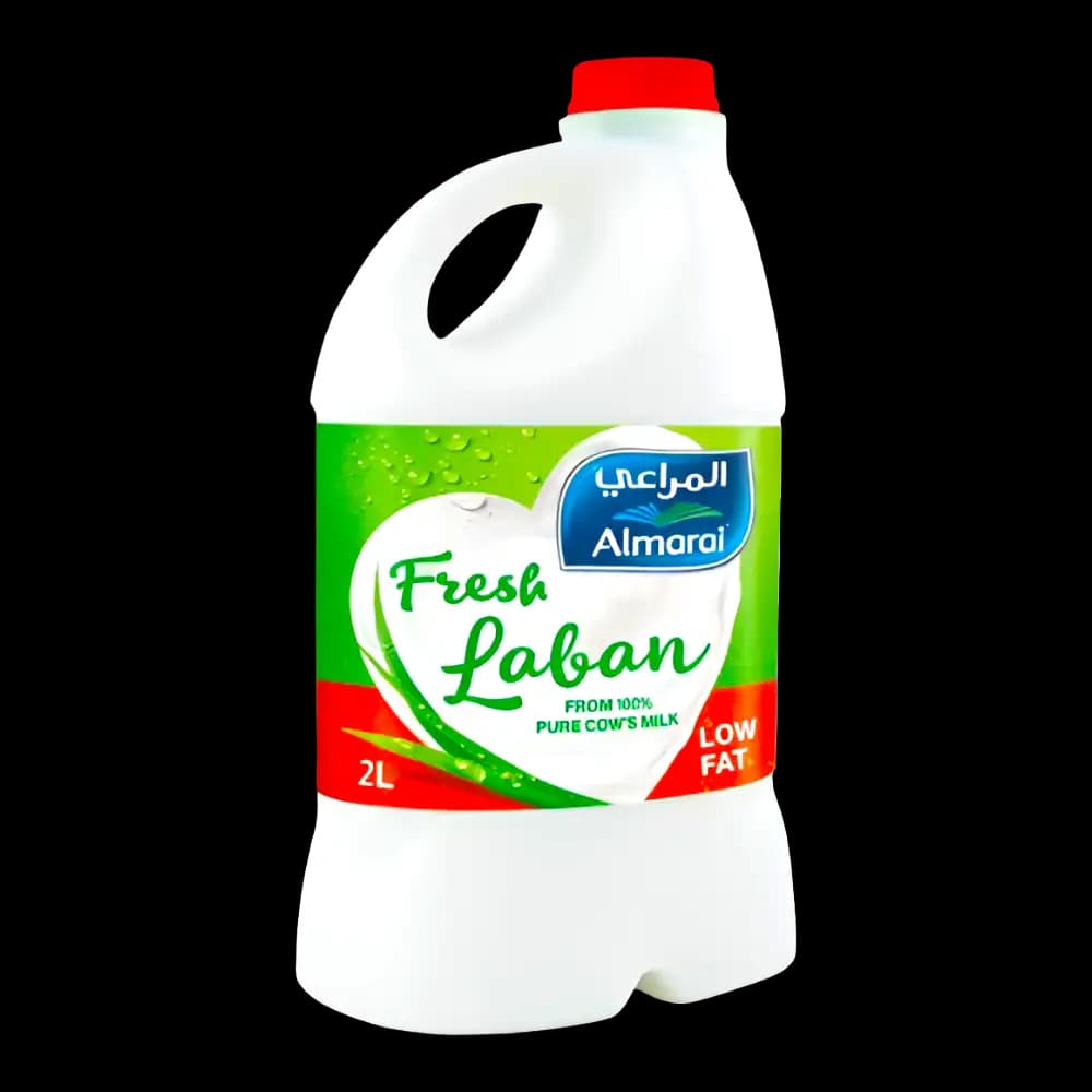Almarai Low Fat Fresh Laban, 2L