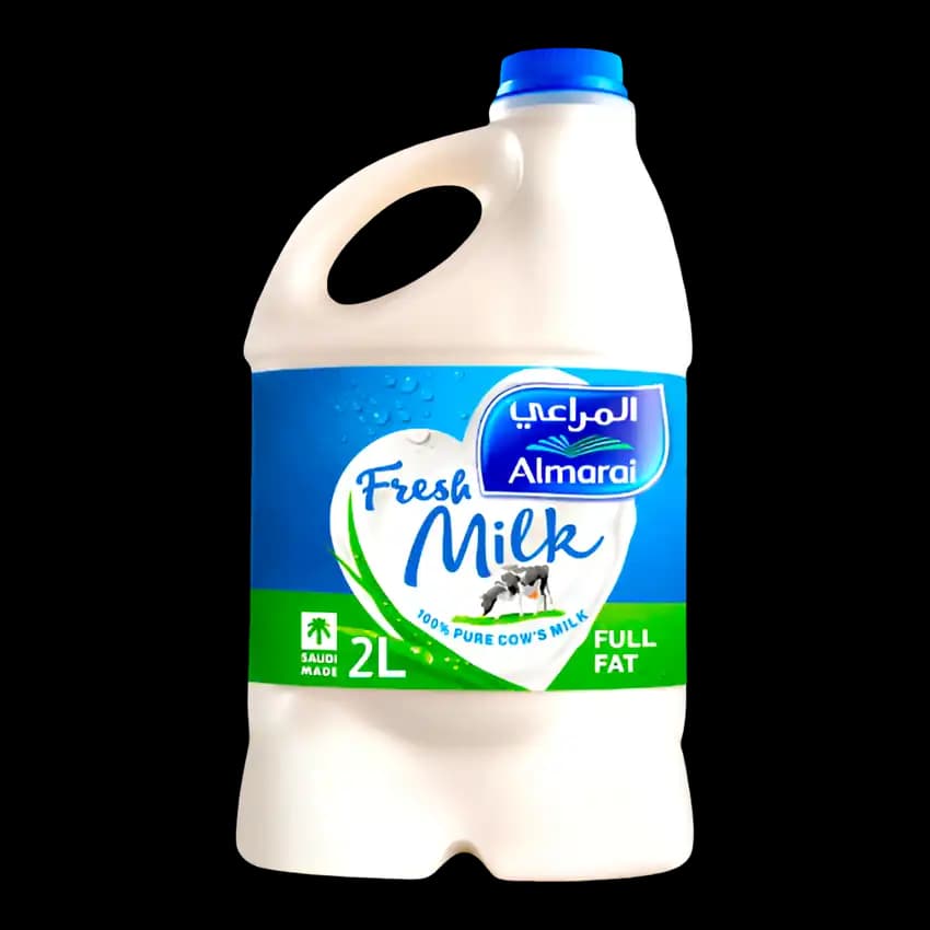 Almarai Fresh Full Fat Milk, 2L