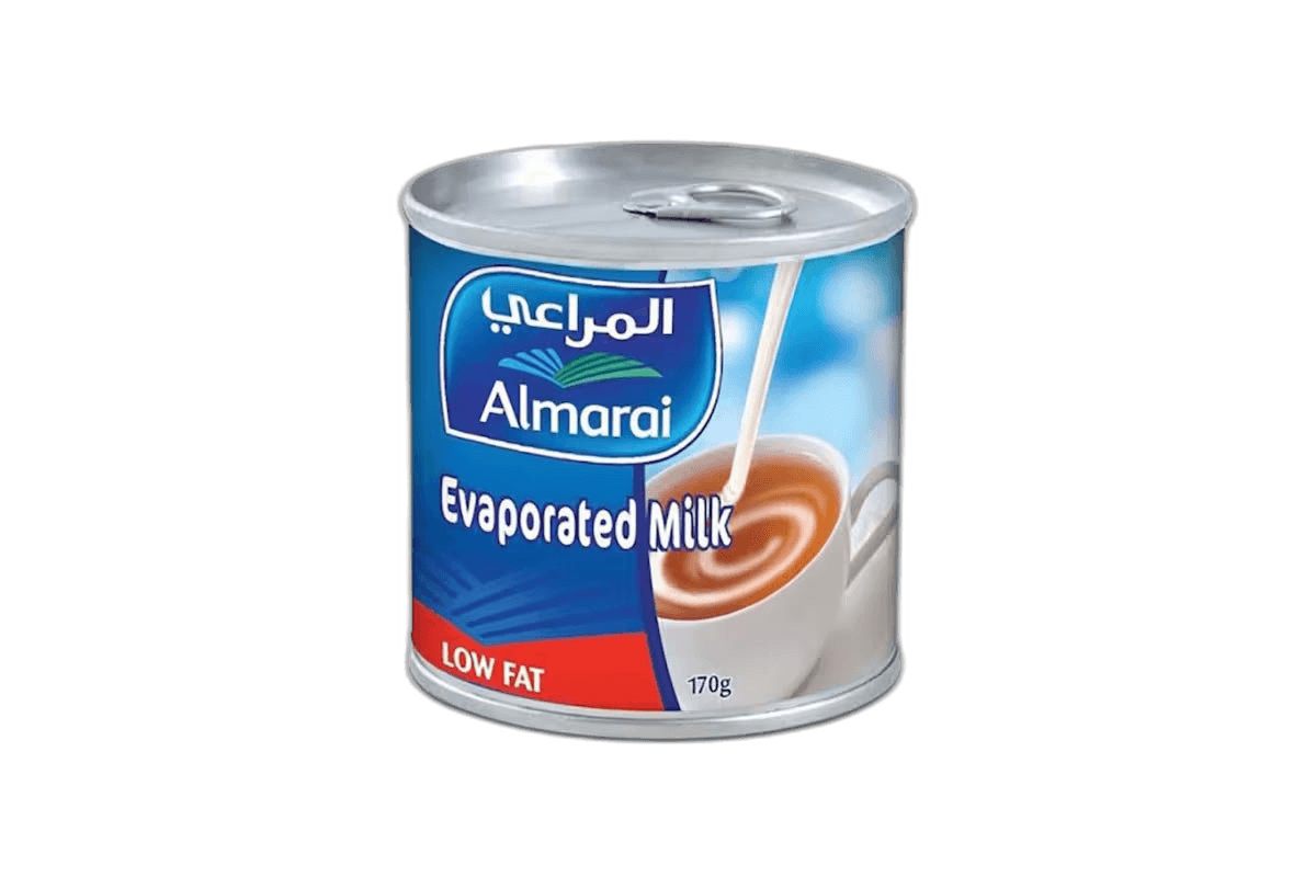 Almarai Evaporated Milk Low Fat 160 g/ 170 g