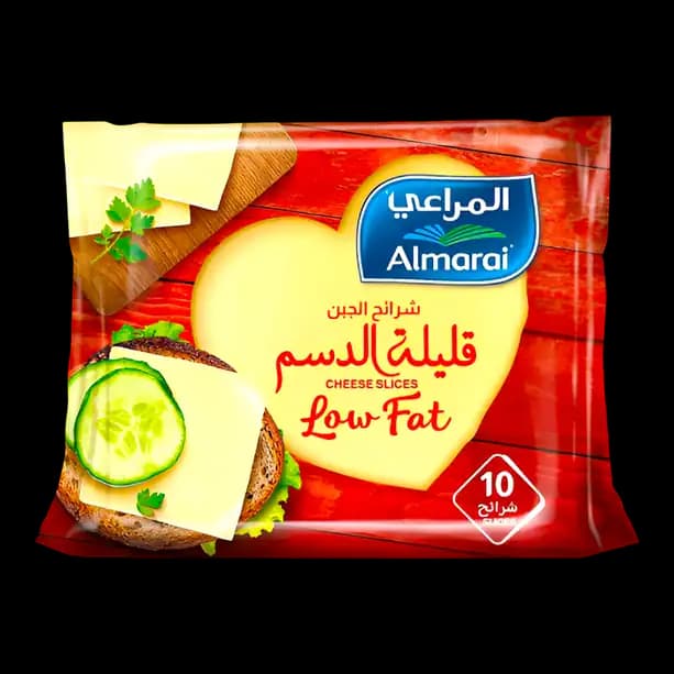 Almarai Slices Cheddar LF, 200g