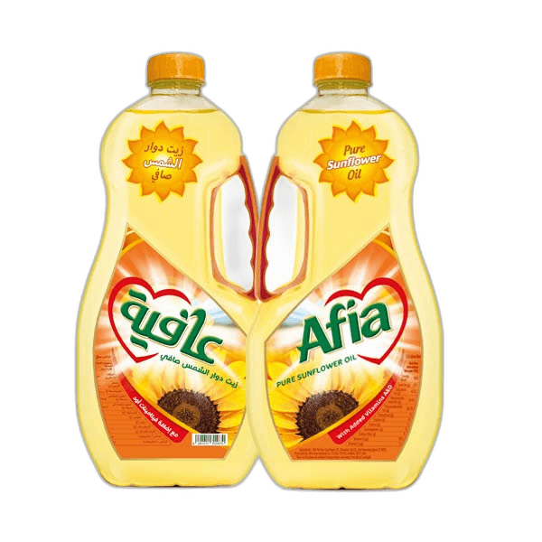Afia Sunflower Oil 2 x 1.5 L