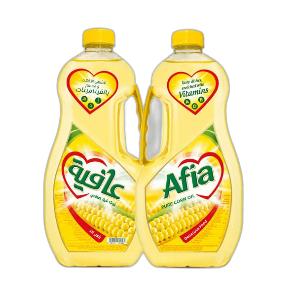 Afia Corn Oil 2 x 1.5 L