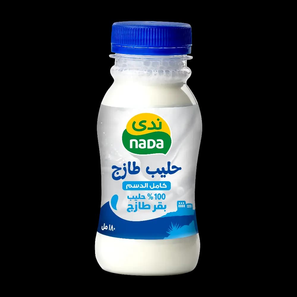 Nada Full Fat Fresh Milk, 180ml