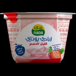 Nada Strawberry Low Fat Yoghurt Greek, 160g - image 2