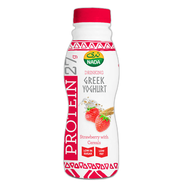 Nada S/Berry W Cereal Drinking Greek Yoghurt 330 ml