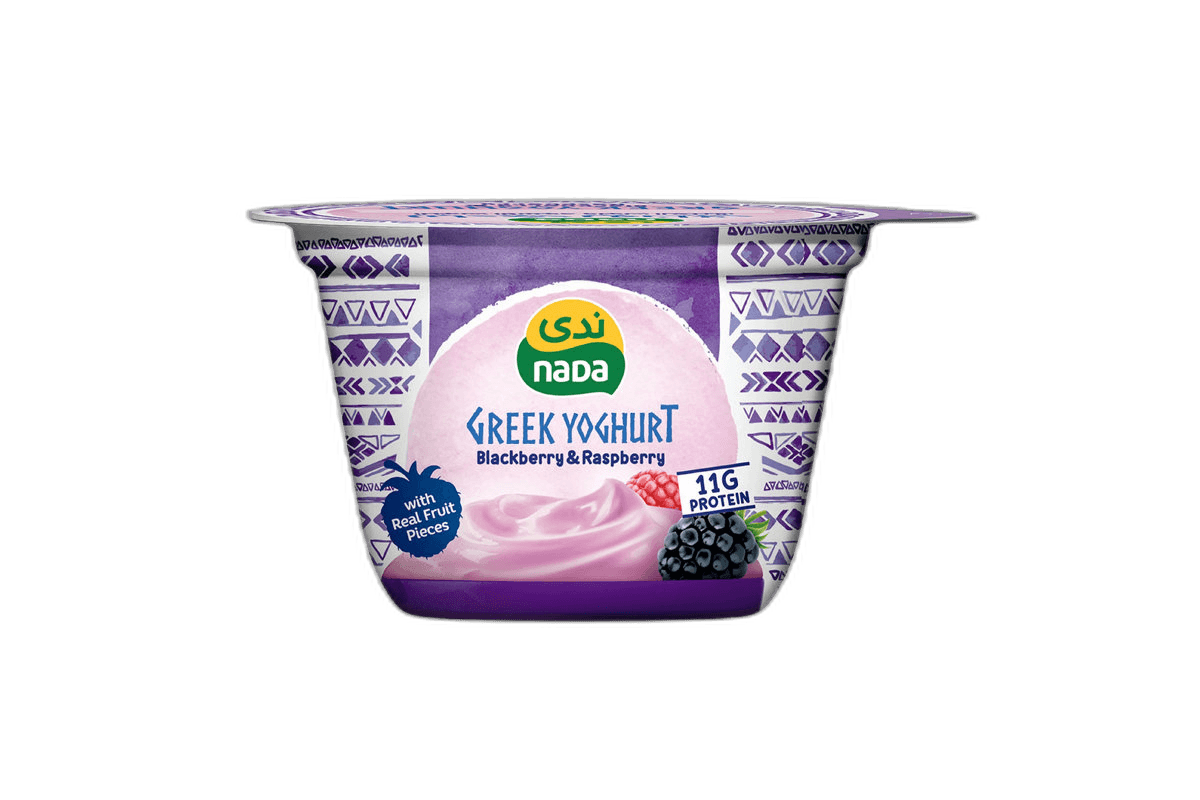 Nada Yoghurt Blackberry & Raspberry Greek, 160g