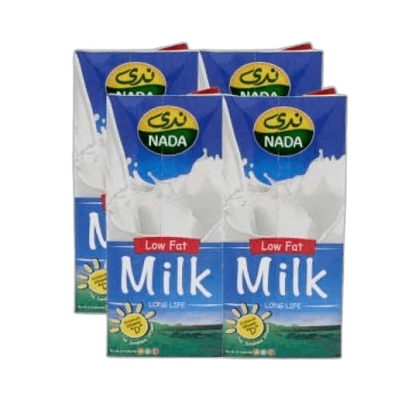 Nada UHT Low Fat Milk 1l*4 Pack