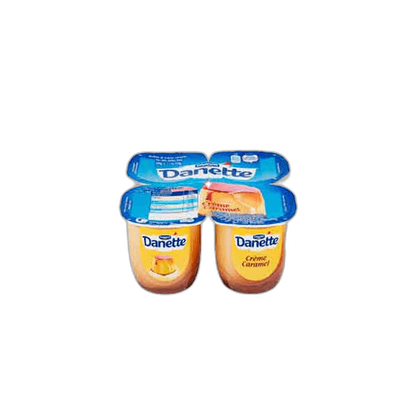 Danette Caramel Cream 4 x, 80g